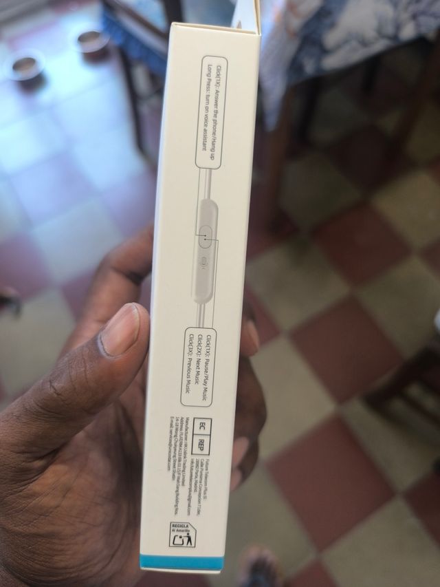 Cuffie Unico EP1555 Bianche Cablate