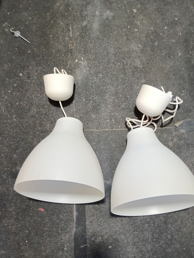 Lámpara colgante blanca Ikea