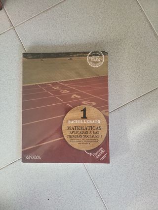 Matemáticas aplicadas a las Ciencias Sociales I.