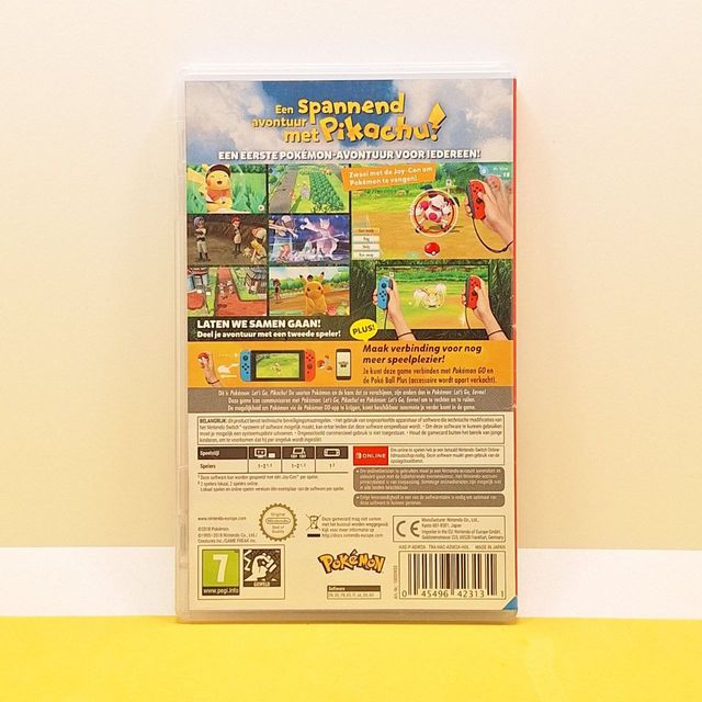 Pokémon Let's Go Pikachu Nintendo Switch