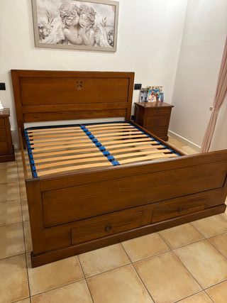 Camera da letto completa arte povera