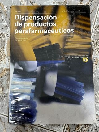 libros grado medio técnico farmacia y paraf.