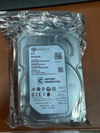 Seagate BarraCuda, 8 TB, disco duro #C1PNEE