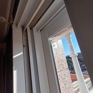 Doble ventana de aluminio