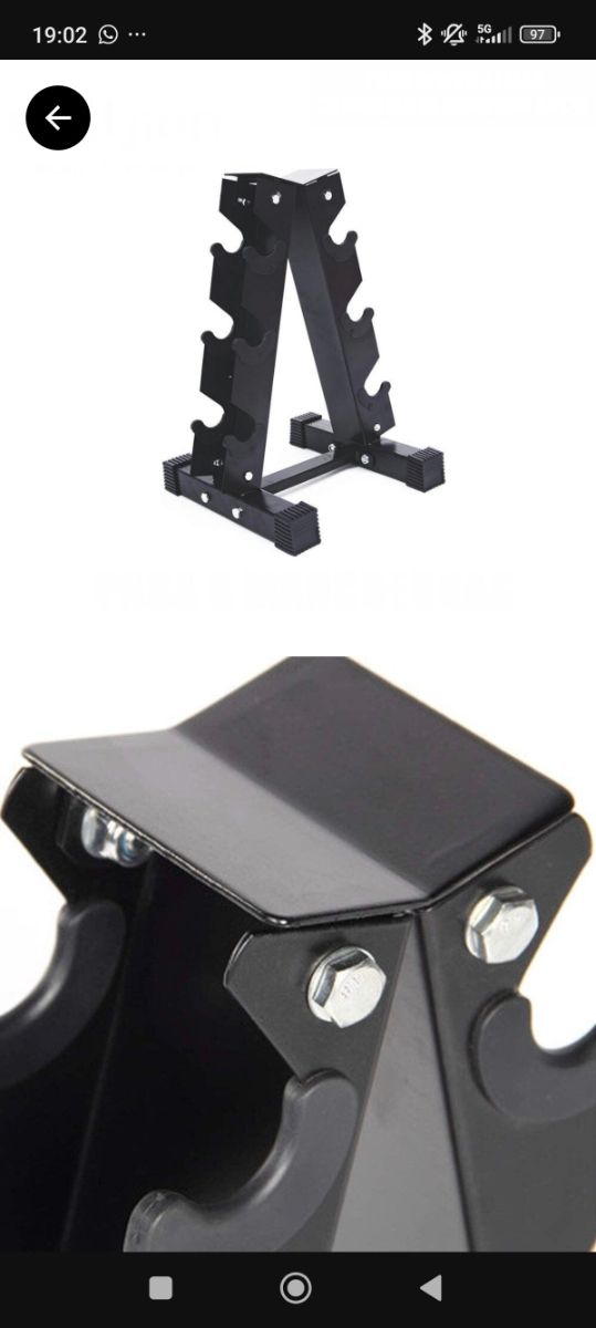 Mancuernas Soporte 6 Mancuernas 200kg