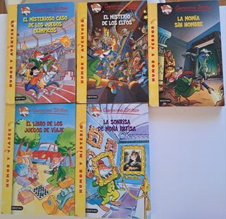El libro de los juegos de viaje: Geronimo Stilt...