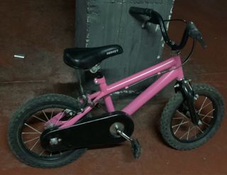 Bicicleta infantil rosa