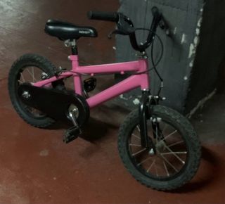 Bicicleta infantil rosa