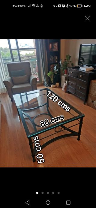Mesa de salón funcional
