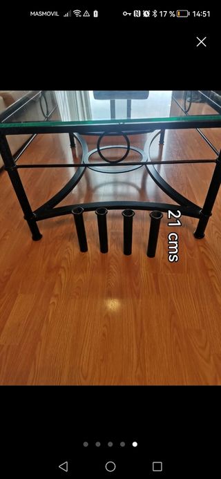 Mesa de salón funcional