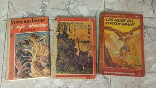 3 libros de Julio Verne