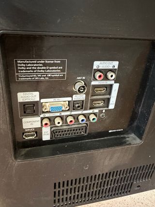 Televisión Samsung Negra