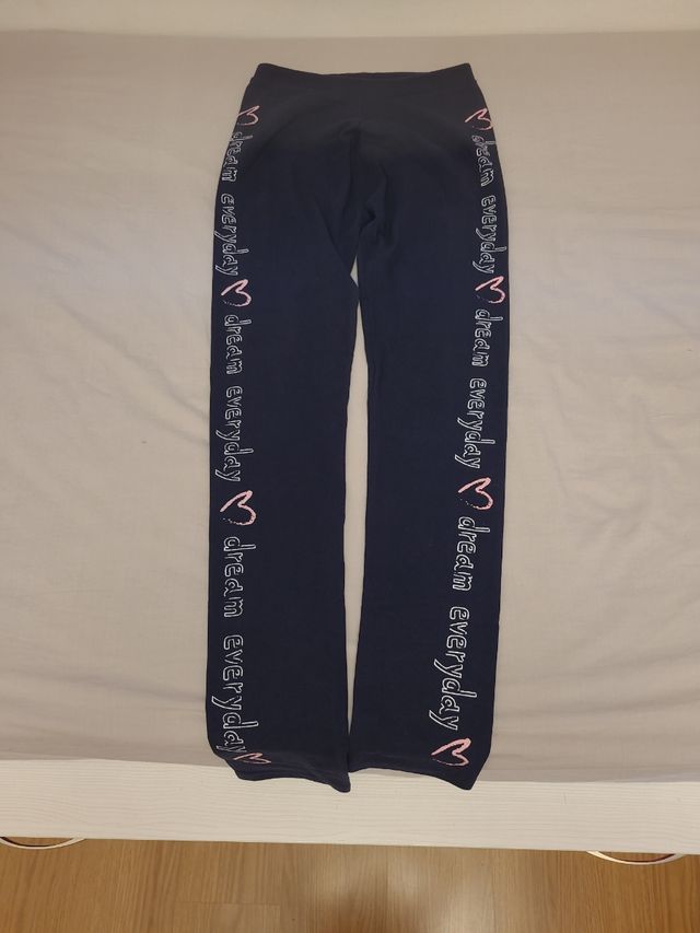 Mallas negras niña talla 12