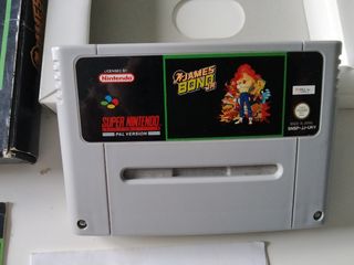 James Bond Jr Super Nintendo SNES 