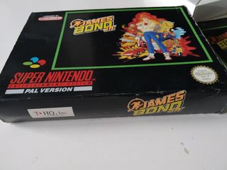 James Bond Jr Super Nintendo SNES 