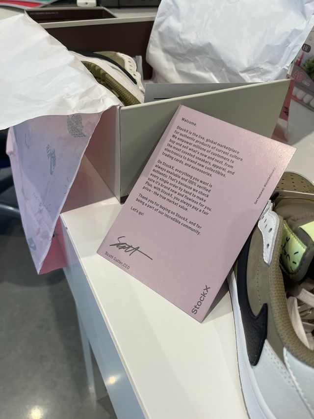 Nike Travis Scott Olive (Nuevas, sin abrir)