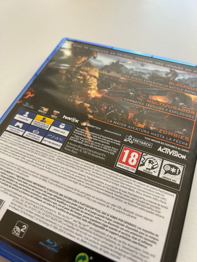 Call of Duty Black Ops 4 PS4