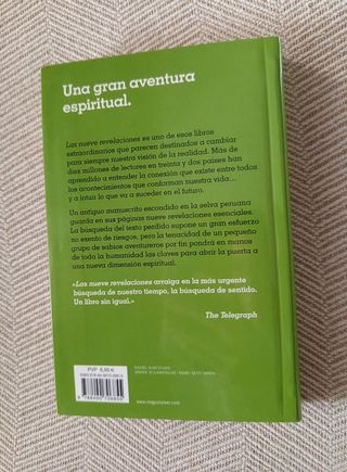 Libro Las nueve revelaciones James Redfield. Nuevo