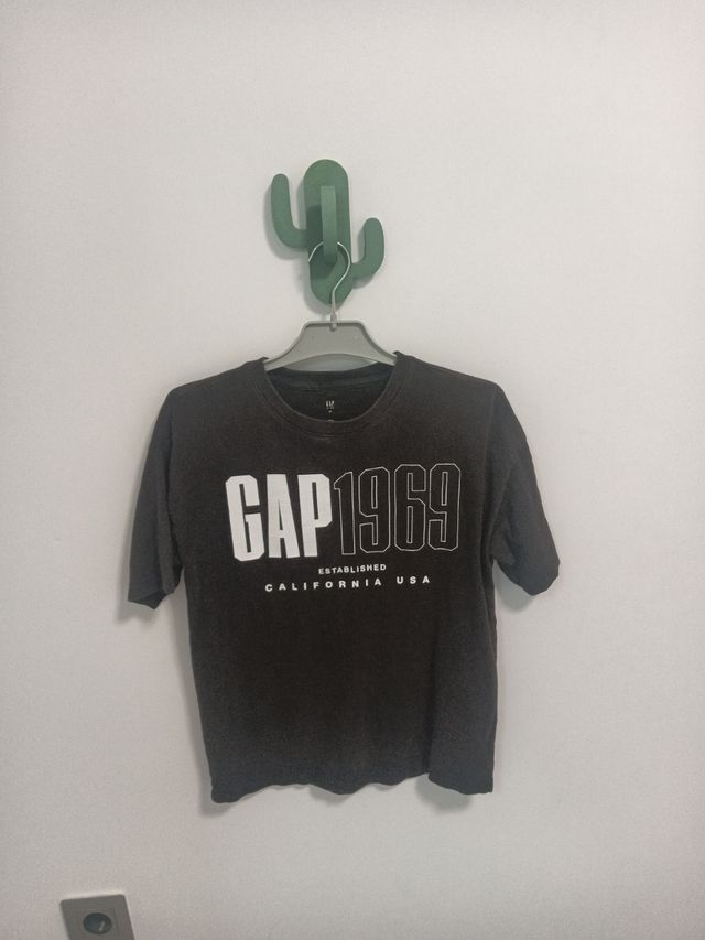 Camiseta negra niño talla XL
