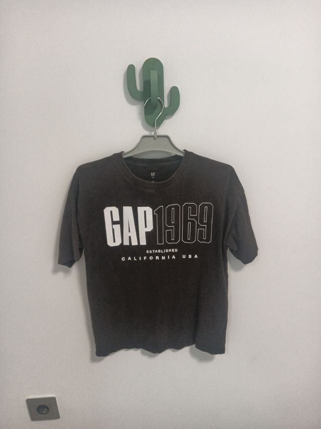 Camiseta negra niño talla XL