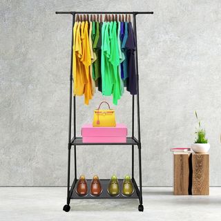 Perchero Burro Majestic 158x82x44 Cm Negro NUEVO