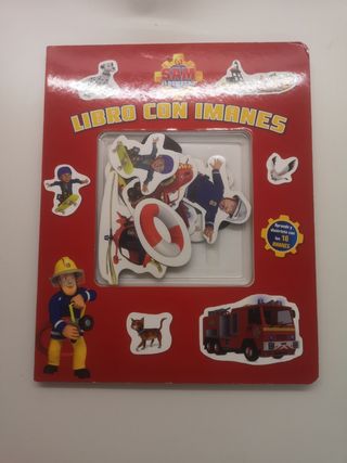 Libro con imanes Sam el Bombero