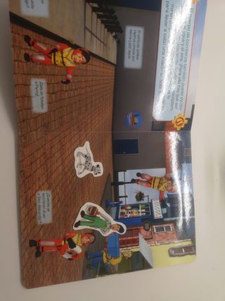 Libro con imanes Sam el Bombero