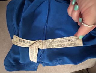 Polo Massimo Dutti Azul