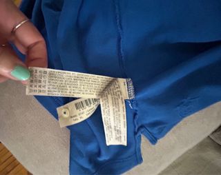 Polo Massimo Dutti Azul