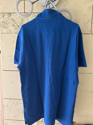 Polo Massimo Dutti Azul