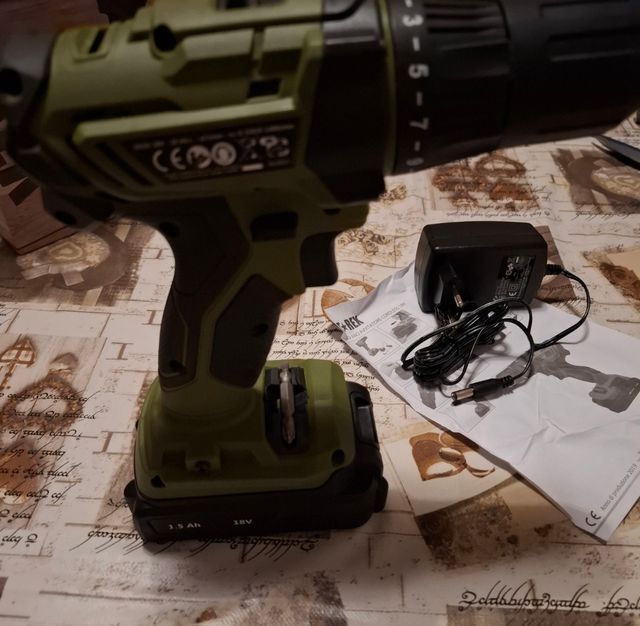 Trapano Avvitatore 18V Li-Ion T-Rex