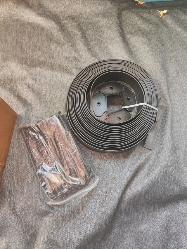 Borde Césped Plástico Flexible 10m