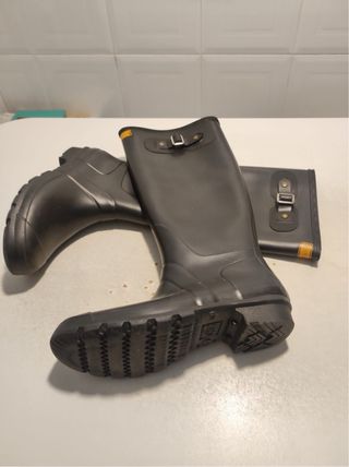 Botas de agua katiuskas negras