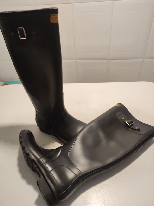 Botas de agua katiuskas negras