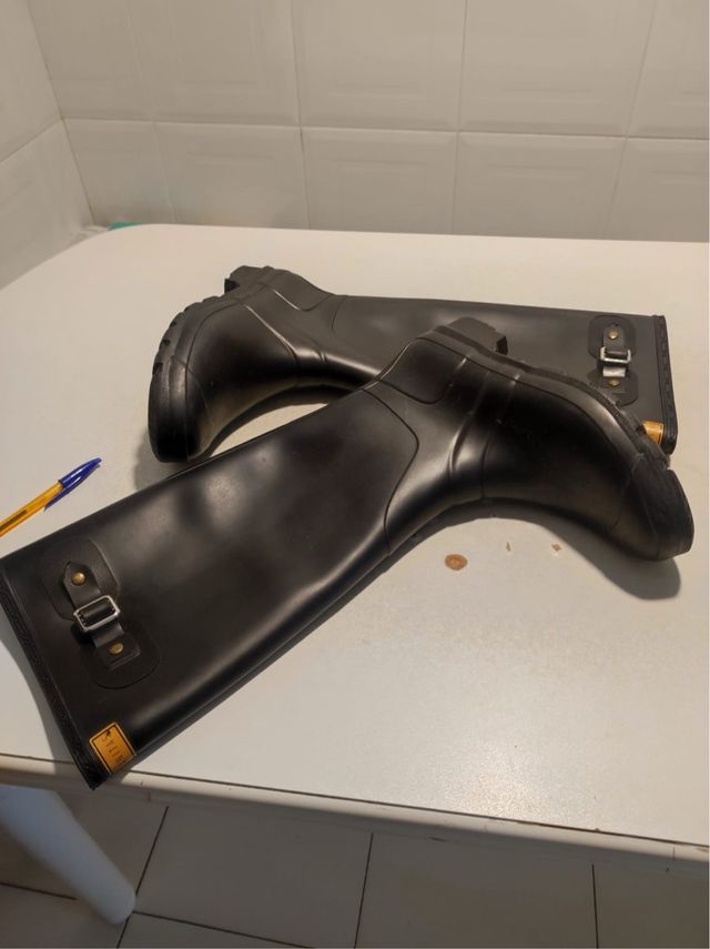 Botas de agua katiuskas negras