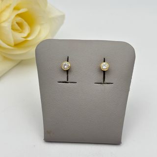 Pendientes oro 18kt con diamantes