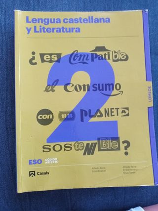 Libro de Lengua de 2 Eso