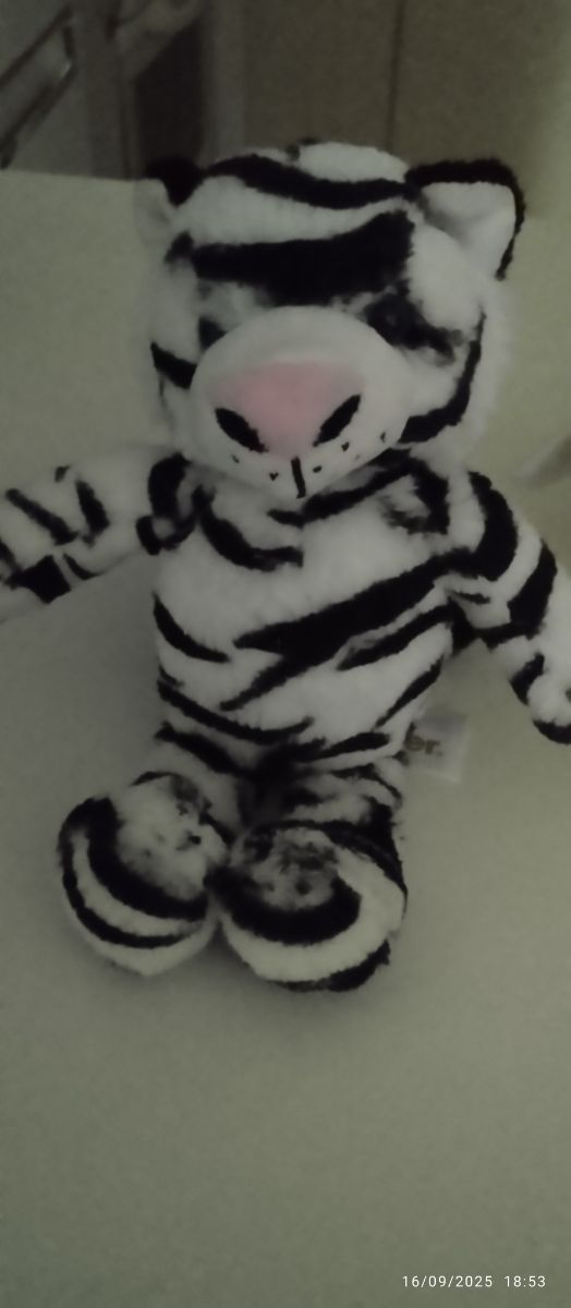 Peluche Tigre Blanco