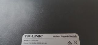 Switch TP-Link SG1016 16 Puertos Gigabit