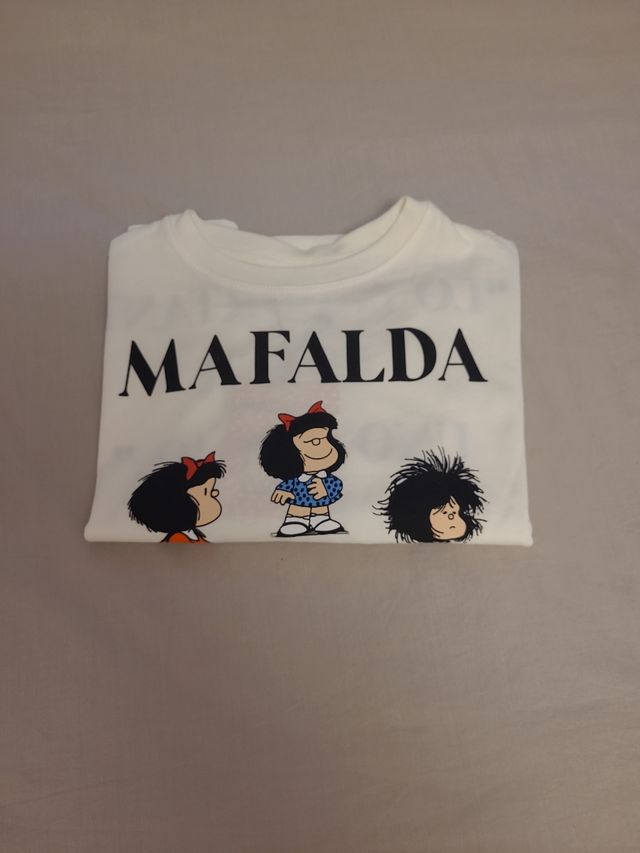 Camiseta Mafalda Manga Larga Talla 7