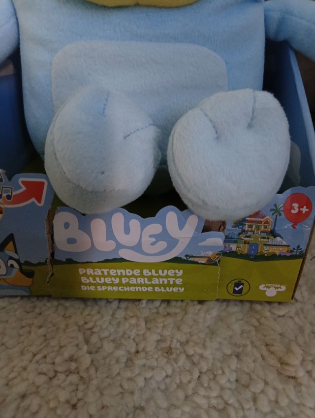 Lindo Peluche Bluey Parlanchín