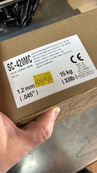 Alambre Flux Cored 420MC