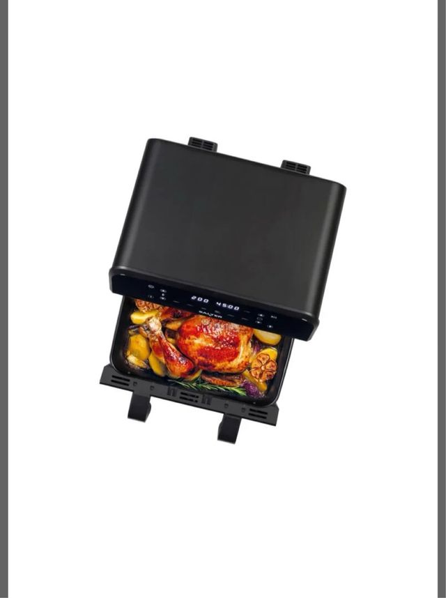 Freidora Salter Doble Cesta