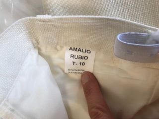 Traje marinero niño Amalio Rubio, Lino, T10