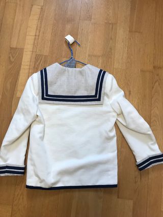 Traje marinero niño Amalio Rubio, Lino, T10
