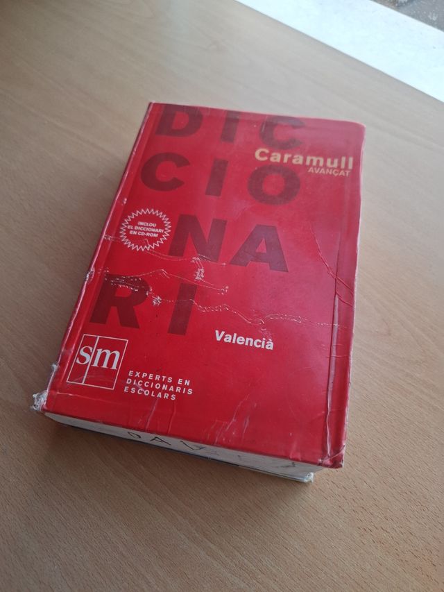 Diccionario Caramull Avançat. Valenciano