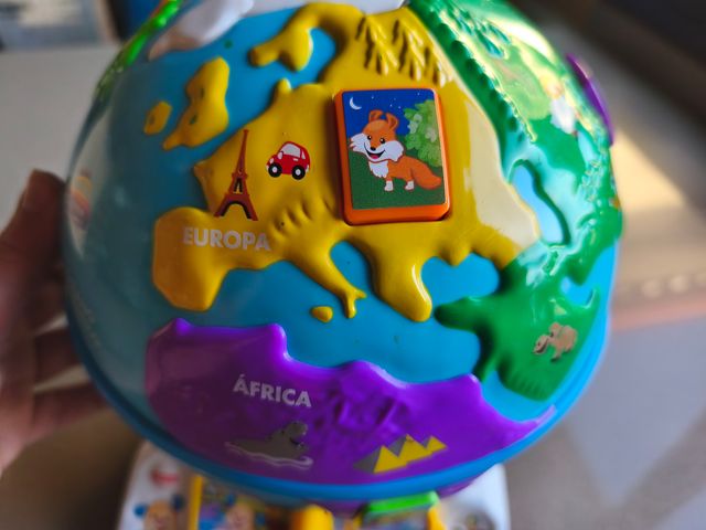 Globo Terráqueo Infantil Educativo