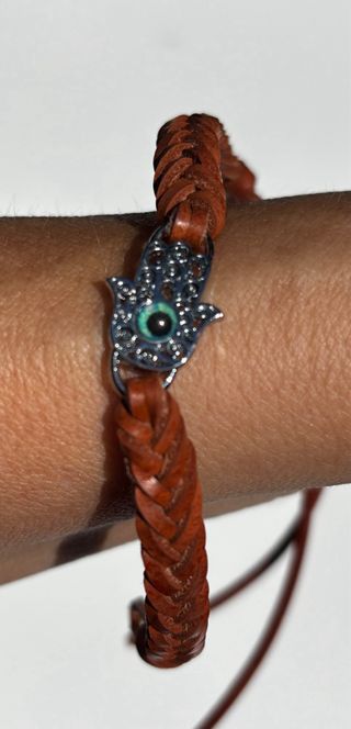 Pulsera Mano Fátima Ojo Turco