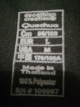 Camiseta Negra Quechua