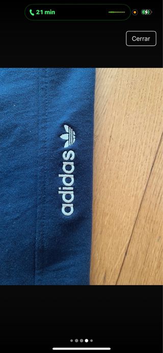 Pantalón Adidas azul de felpa